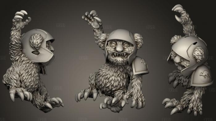 Drop Bear Kangs4 3d stl модель для ЧПУ